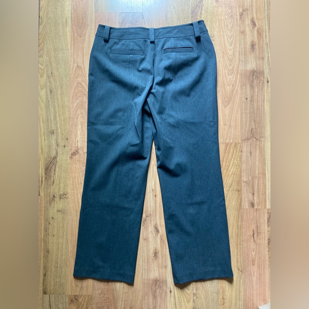 Talbots Petites Stretch Gray Women’s Straight Leg Dress Pants Slacks NWT Sz 12 - Picture 9 of 10
